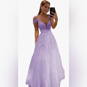 Prom Dress Color Wisteria